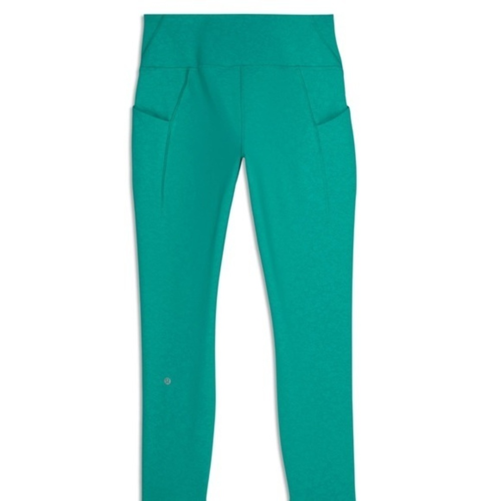 lululemon green leggings with pockets